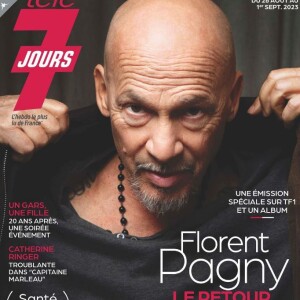 Florent Pagny en couverture de "Télé 7 Jours".