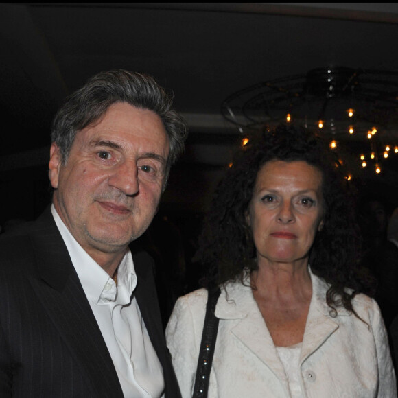 Daniel Auteuil et Anne Jousset -  Soirée après l'avant-première du film "La fille du Puisatier" au restaurant Flora Danica.