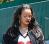 Rihanna vient d'accoucher de son deuxième enfant
Exclusif - Rihanna (enceinte) est allée déjeuner avec son compagnon Asap rocky au restaurant Wally à Los Angeles.