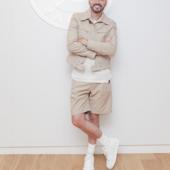 Exclusif - Christophe Willem - Backstage - Enregistrement de l'émission "Le plus grand karaoké de France : Les tubes de légendes" au stade Roland Garros à Paris, diffusée le 24 août à 21h10 sur M6 © Jack Tribeca / Bestimage