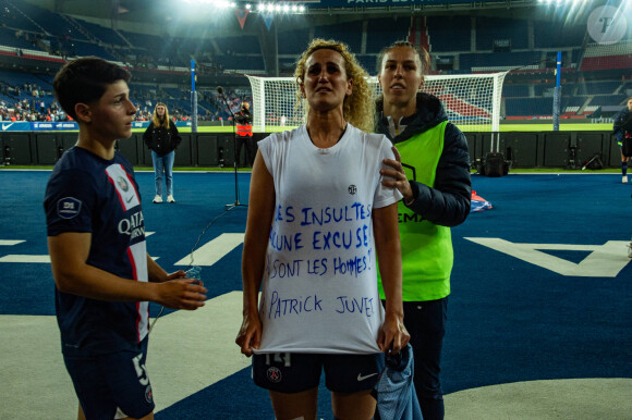 Kheira Hamraoui (PSG) - Match de D1 Arkema "PSG - OL" au stade Georges Lefèvre, le 21 mai 2023. 