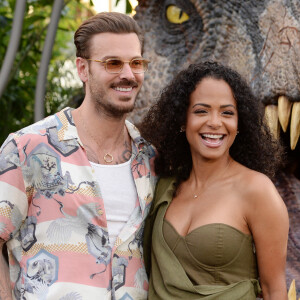 Pour rappel, cette année la famille reste plus longtemps que prévu en France.
Christina Milian M.Pokora à l'avant-première du film "Jurassic World Dominion" à Los Angeles, le 6 juin 2022. © Agence / Bestimage