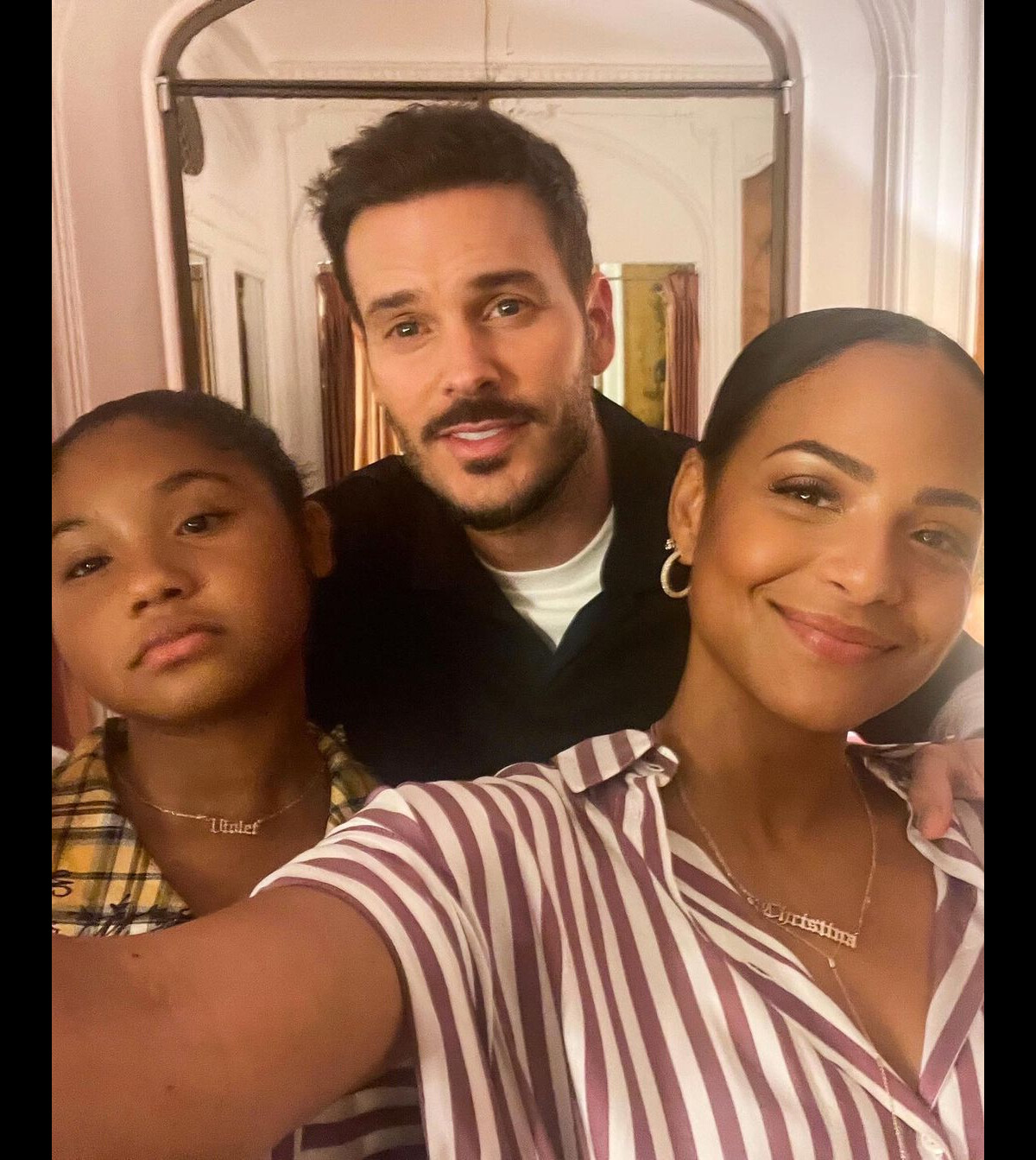 Photo M Pokora Christina Milian Et Sa Fille Violet Dans Les