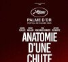 Affiche du film "Anatomie d'une chute" de Justine Triet