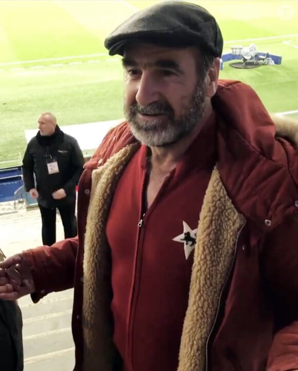 Eric Cantona au Royaume-Uni en mars 2019.