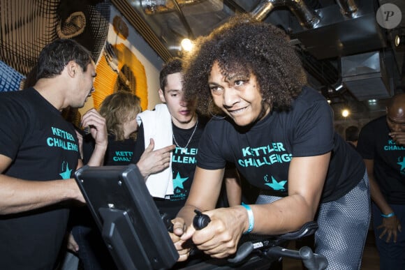 Maryse Éwanjé-Épée - 2ème édition du "Kettler Challenge pour l'Etoile de Martin" à l'hôtel Molitor à Paris, le 21 mars 2016. © Olivier Borde/Bestimage