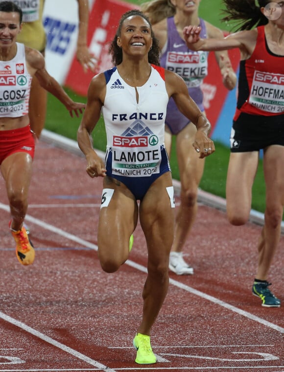 Renelle Lamote of France Finale Women's 800m - Championnats d'Europe d'athlétisme 2022 à Munich, Allemagne le 21 août 2022. © Laurent Lairys / Panoramic / Bestimage