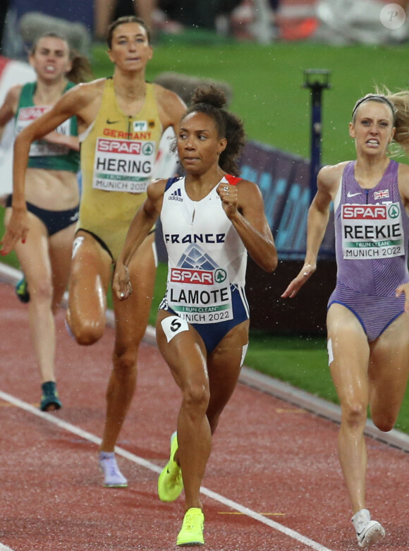 Renelle Lamote of France Finale Women's 800m - Championnats d'Europe d'athlétisme 2022 à Munich, Allemagne le 21 août 2022. © Laurent Lairys / Panoramic / Bestimage