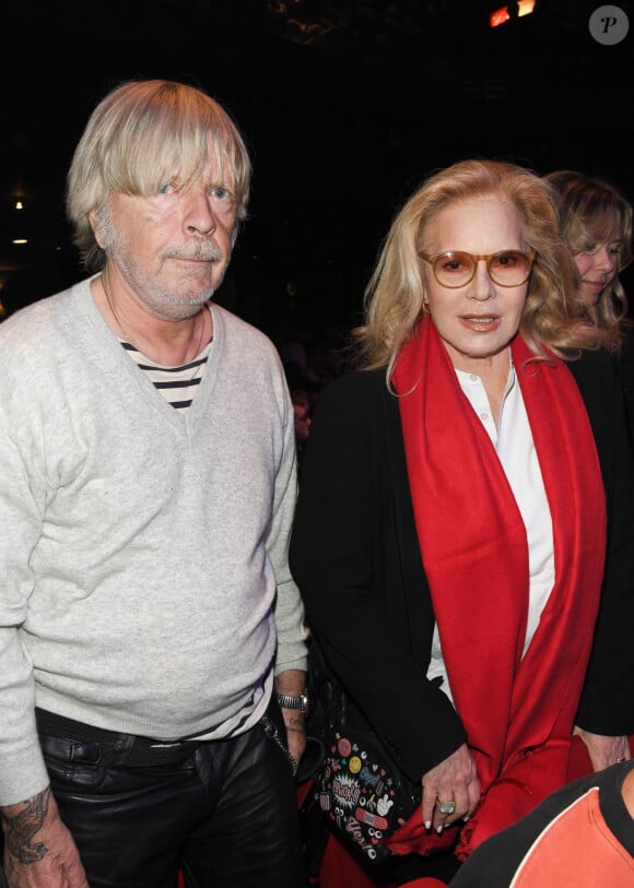 Exclusif - Le chanteur Renaud (Renaud Séchan) et Sylvie Vartan - People au concert de Dave à Bobino à Paris le 18 novembre 2019. © Coadic Guirec/Bestimage