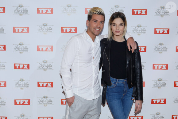 Virgil, Cloé Cooper - Photocall à l'occasion du lancement de la 4ème saison de l'émission de télé-réalité "La Villa des Coeurs Brisés" à la Tour TF1 à Boulogne-Billancourt, le 3 décembre 2018. © CVS/Bestimage