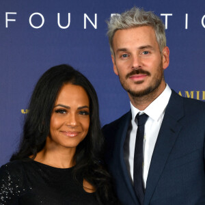 Matt Pokora profite actuellement de ses derniers jours de vacances avant de repartir en tournée
Exclusif - Christina Milian et son mari M. Pokora (Matt Pokora) - Photocall du gala annuel de la Fondation Elina Svitolina au Yacht Club de Monaco. © Bruno Bebert / Bestimage 