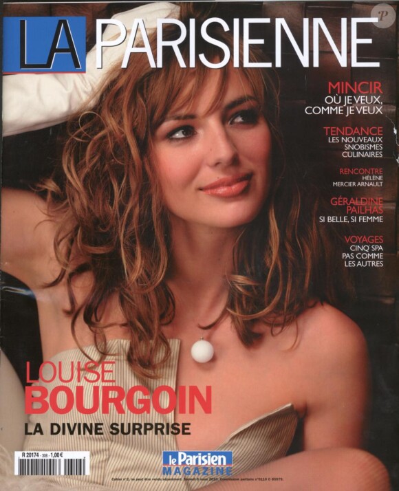 Louse Bourgoin en couverture de La Parisienne