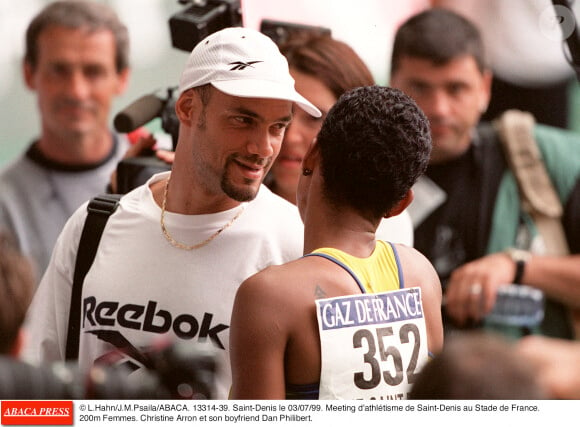 Dan Philibert a été champion de France à 6 reprises dans les années 90

Christine Arron et Dan Philibert © Lionel Hahn/ABACA.