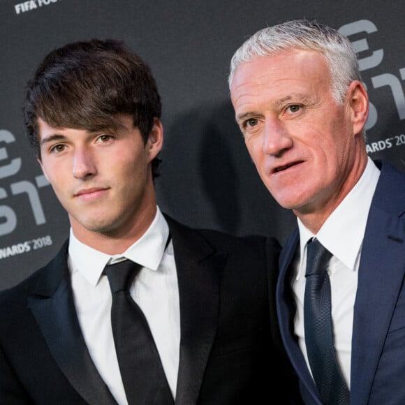 Le fils de Didier Deschamps fête les 6 ans de son couple
 
Didier Deschamps, sa femme Claude et leur fils Dylan - Les célébrités arrivent à la cérémonie des Trophées Fifa au Royal Festival Hall à Londres, Royaume Uni. © Cyril Moreau/Bestimage