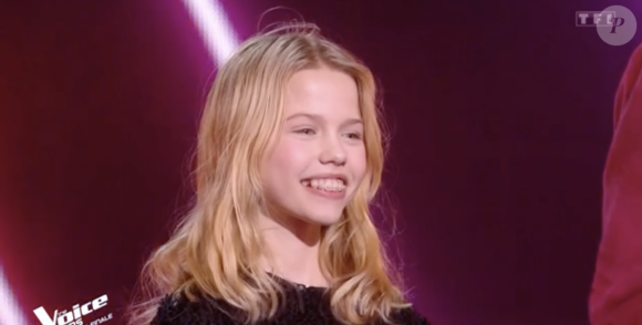 Lucie faisait également partie des finalistes.
Lucie (The Voice Kids) se qualifie en finale. TF1
