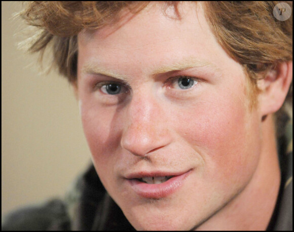 Le prince Harry avec l'armée britannique dans la province d'Helmand au sud de l'Afghanistan. Janvier et février 2008