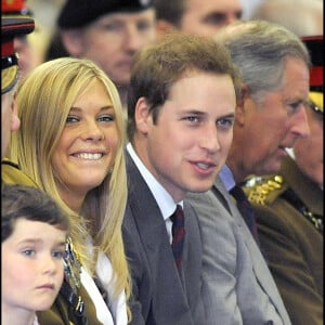 Chelsy Davy et le prince William - Le prince Harry avec l'armée britannique, remise de médailles après le retour d'Afghanistan.