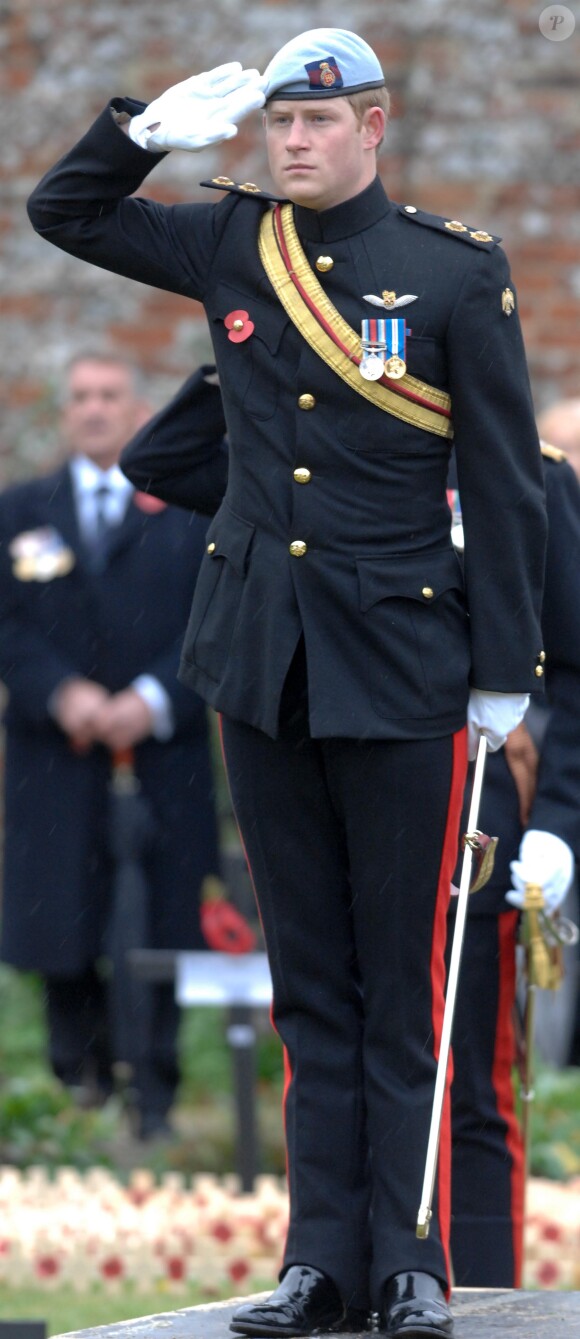 Prince Harry - Remembrance Day 2010