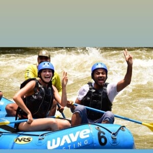 Tony Parker et Alizé Lim se sont offerts une sortie en rafting
 