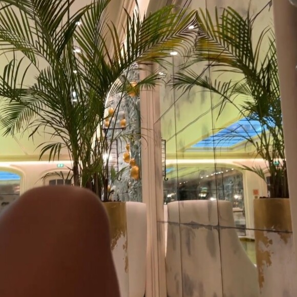M. Pokora et Christina Milian se ressourcent à l'hôtel de Crillon. ©Instagram
