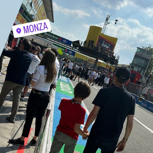 Ils ont soutenu Charles Leclerc
Gad Elmaleh avec son fils Raphaël