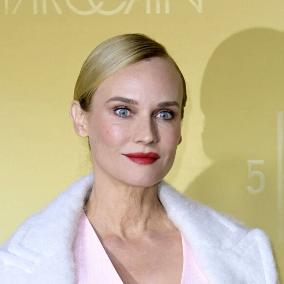 Diane Kruger, en soutien, a donc tout annulé. 
Diane Kruger - Les célébrités fêtent les 50 ans de sa marque Marc Cain avec un défilé et un tapis de stars à Bodelshausen, Allemagne, le 31 août 2023. © Imago/Panoramic/Bestimage