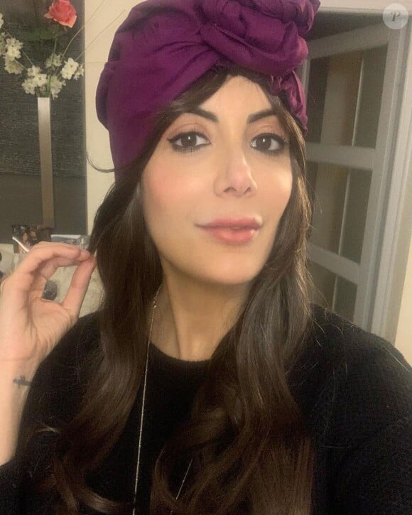 Virgilia Hess, présentatrice de BFMTV, immortalisée avec l'une de ses perruques sur Instagram.