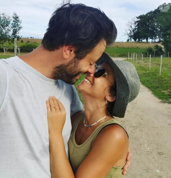 Sophie Staub et Benjamin Bourgois immortalisés sur Instagram.