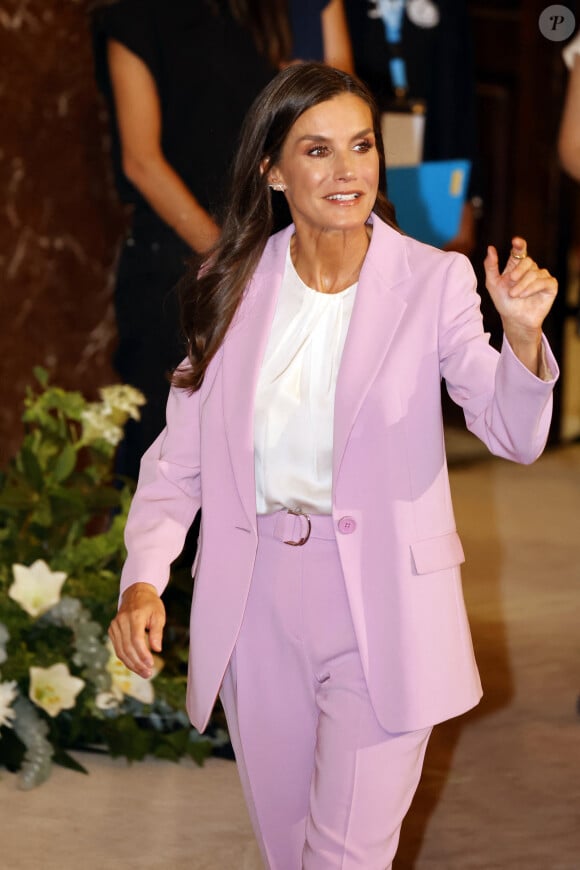 La reine Letizia d’Espagne assiste à la remise des Prix "Unicef Awards Espagne" à Madrid, le 7 septembre 2023.