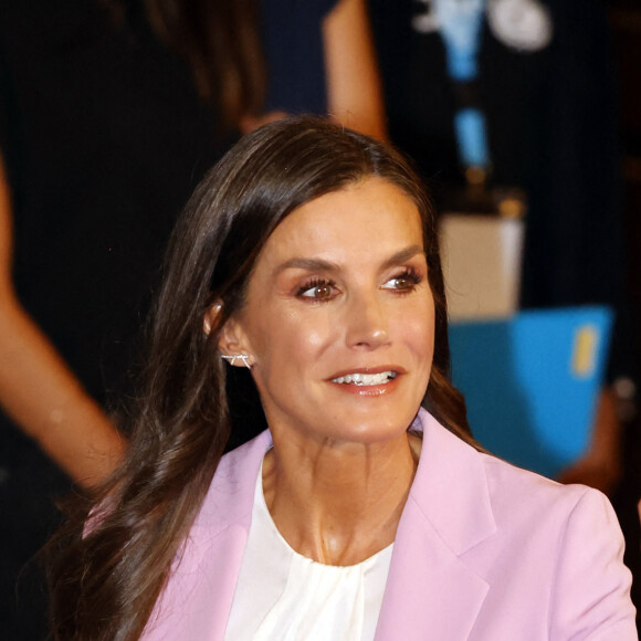 La reine Letizia d’Espagne assiste à la remise des Prix "Unicef Awards Espagne" à Madrid, le 7 septembre 2023.