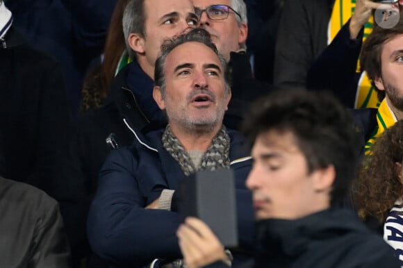 Jean Dujardin - Le XV de France bat l'Australie (30-29) lors du premier match-test au stade de France, le 5 novembre 2022. © Federico Pestellini / Panoramic / Bestimage