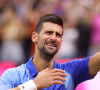 Novak Djokovic fête son titre en famille
 
Novak Djokovic bat Daniil Medvedev - Les célébrités dans les tribunes du tournoi de l'US Open Flushing Meadows à New York.