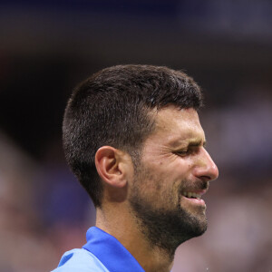 Novak Djokovic bat Daniil Medvedev - Les célébrités dans les tribunes du tournoi de l'US Open Flushing Meadows à New York, le 10 septembre 2023.