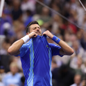 Le tennisman a remporté l'US Open ce dimanche 10 septembre
 
Novak Djokovic bat Daniil Medvedev - Les célébrités dans les tribunes du tournoi de l'US Open Flushing Meadows à New York, le 10 septembre 2023.