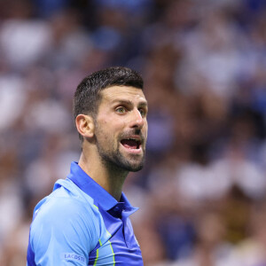 Novak Djokovic bat Daniil Medvedev - Novak Djokovic remporte le tournoi de l'US Open Flushing Meadows à New York, le 10 septembre 2023.