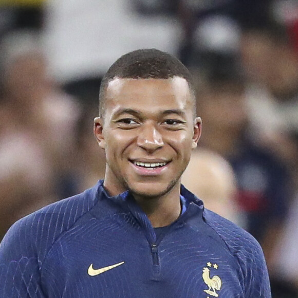 Kylian Mbappé - Football : Match amical "Allemagne - France (2-1)" à Dortmund, le 12 septembre 2023.