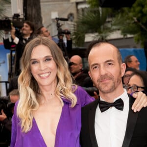 Calogero et sa compagne Marie Bastide - Montée des marches du film "Douleur et Gloire" lors du 72ème Festival International du Film de Cannes. Le 17 mai 2019 © Jacovides-Moreau / Bestimage