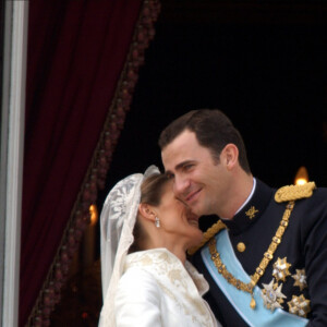 Mariage du prince Felipe d'Espagne et de Letizia Ortiz. Le 22 mai 2004 