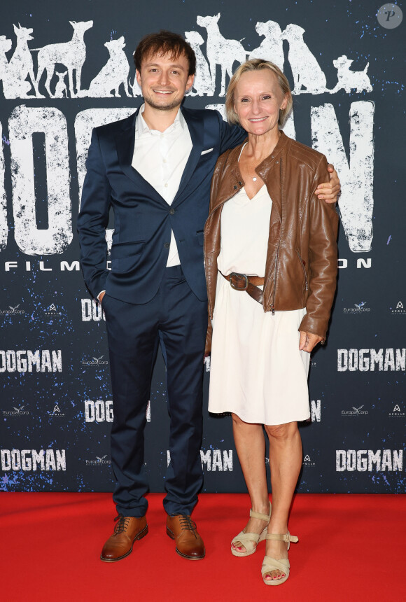 Tom Hudson et Anne Le Campion - Avant-première du film "Dogman" au cinéma UGC Normandie à Paris le 19 septembre 2023. © Coadic Guirec/Bestimage