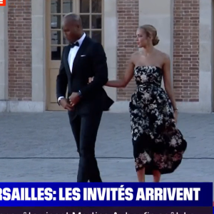Didier Drogba - Diner d'Etat à Versaille pour la venue de Charles III en France - © Caputre d'écran BFMTV