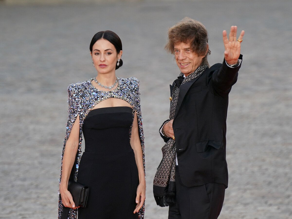 Photo Mick Jagger Et Sa Compagne Melanie Hamrick Dîner D Etat Au Château De Versailles En L