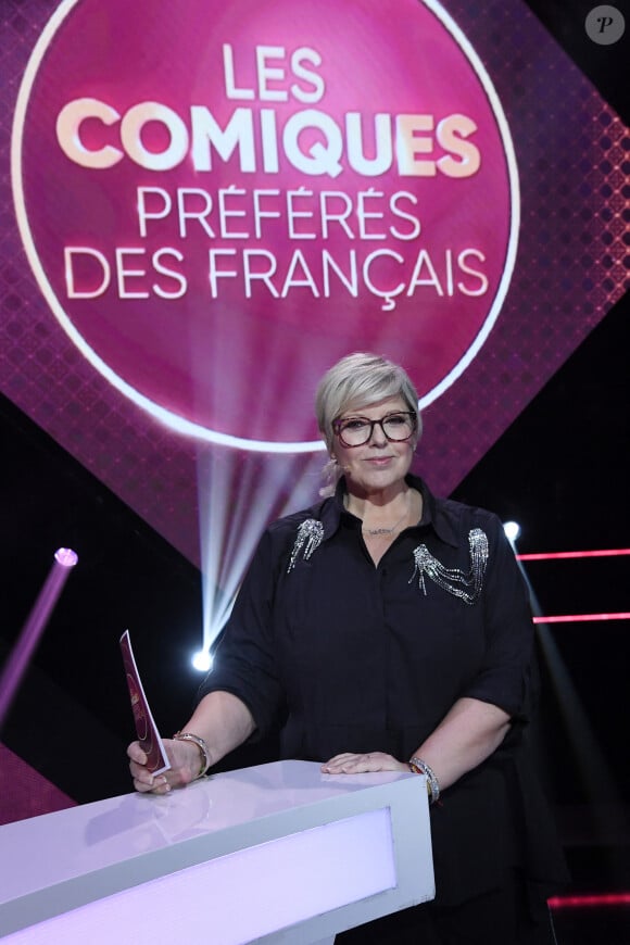 Exclusif - Laurence Boccolini - Enregistrement de l'émission "Les 30 duos Comiques Préférés des Français", présentée par L.Boccolini, et diffusée le 12 février sur France 2 © Giancarlo Gorassini / Bestimage 