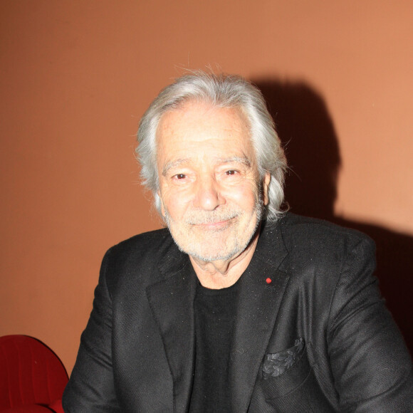 Exclusif - Pierre Arditi lors de la soirée "Un Soir avec..." P.Arditi présenté par C.Combarieu et M.Wilhelm au théâtre des Mathurins à Paris, France, le 13 janvier 2020. © Philippe Baldini/Bestimage 