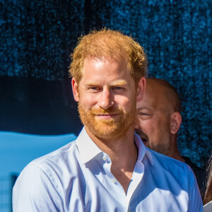 Le duc de Sussex, le prince Harry lors des Invictus Games 2023, à Düsseldorf, en Allemagne, le 16 septembre 2023.