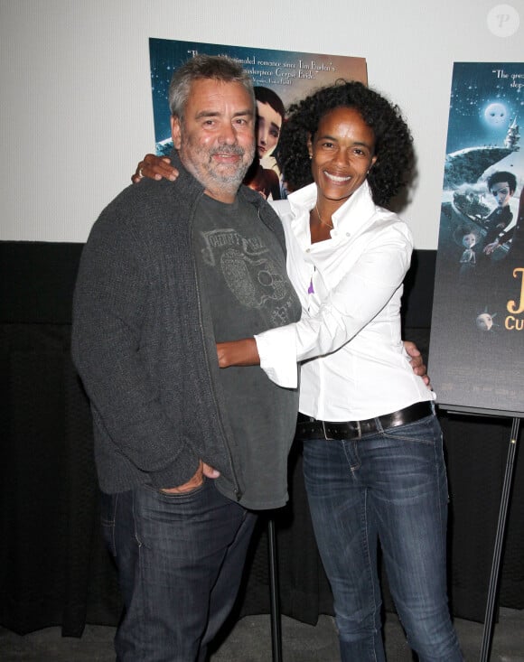 Luc Besson et sa femme Virginie Besson-Silla - Projection du film "Jack et la mécanique du coeur" à Hollywood le 24 septembre 2014. 