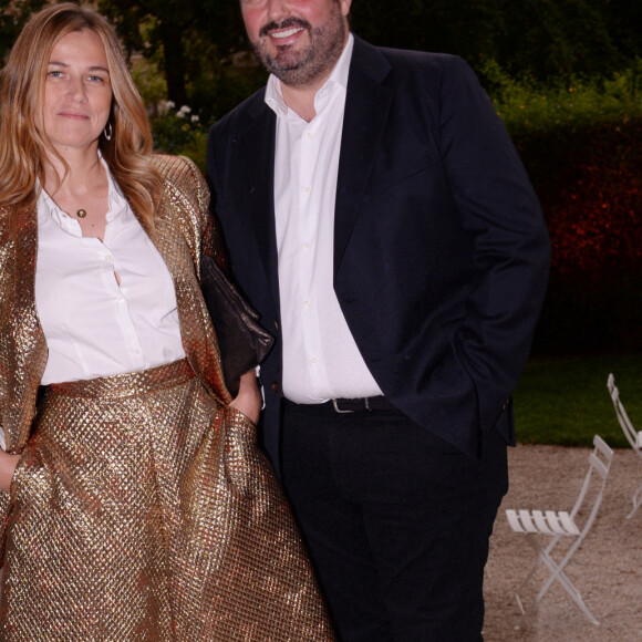 Exclusif - Jean-François Piège et sa femme Elodie - Moma Group fête son 10ème anniversaire à l'hôtel Salomon de Rothschild à Paris le 5 septembre 2022. © Rachid Bellak/Bestimage