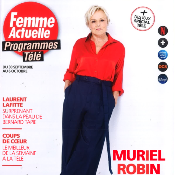 Couverture du magazine "Femme Actuelle Programmes Télé".