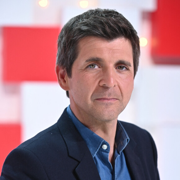 Exclusif - Thomas Sotto - Enregistrement de l'émission "Vivement Dimanche", présentée par M.Drucker et diffusée le 17 octobre sur France 2 © Guillaume Gaffiot / Bestimage 