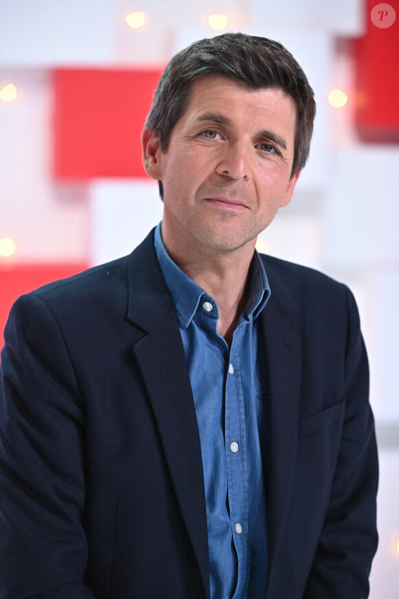 Exclusif - Thomas Sotto - Enregistrement de l'émission "Vivement Dimanche", présentée par M.Drucker et diffusée le 17 octobre sur France 2 © Guillaume Gaffiot / Bestimage 