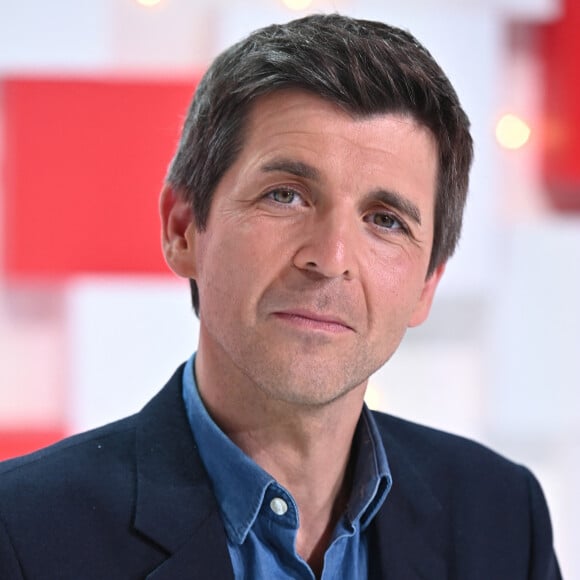 Exclusif - Thomas Sotto - Enregistrement de l'émission "Vivement Dimanche", présentée par M.Drucker et diffusée le 17 octobre sur France 2 © Guillaume Gaffiot / Bestimage 